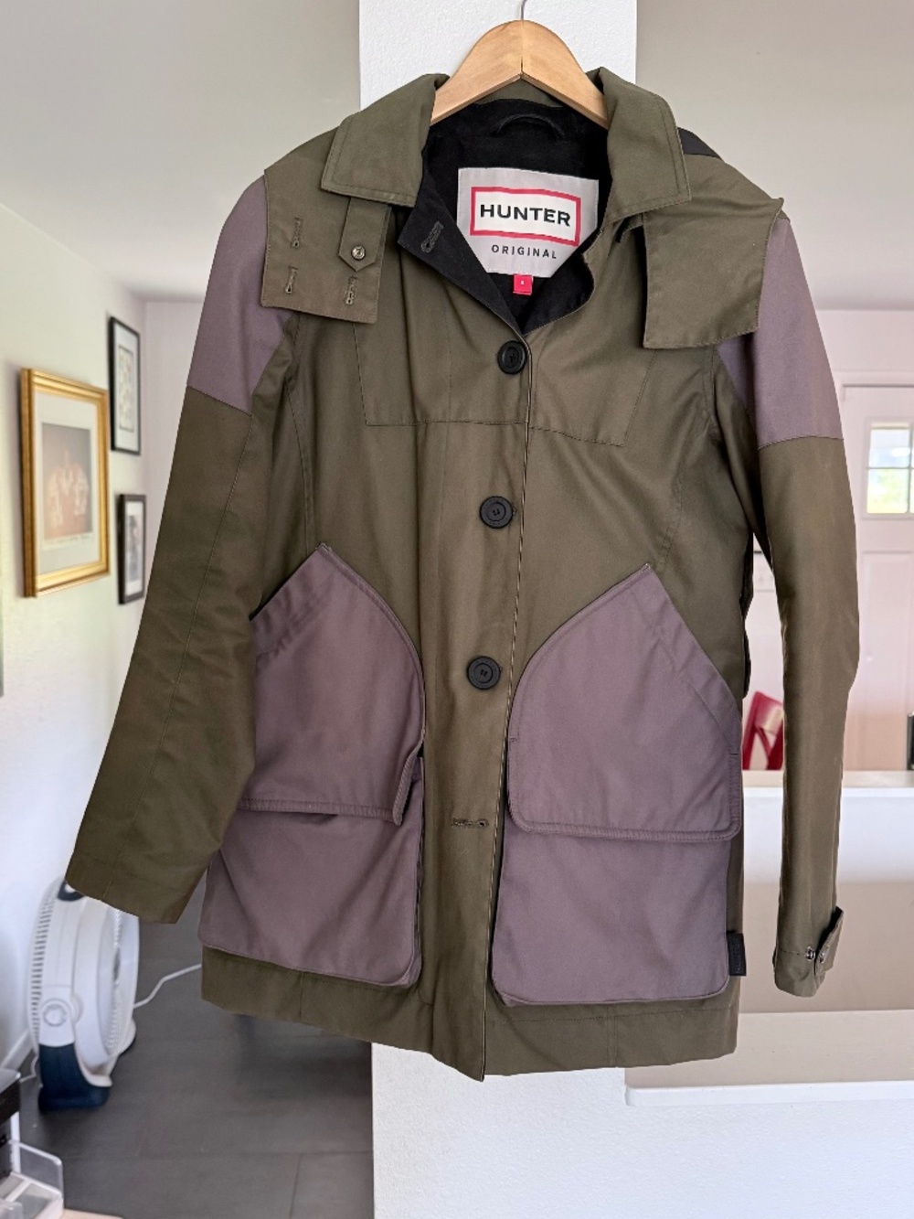 Hunter Rain Jacket Size 6